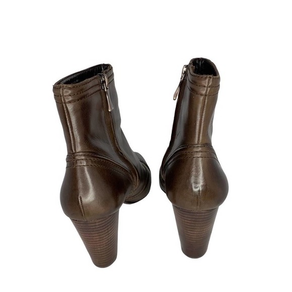 Max studio dark brown Kaiser ankle boot size 8M - Picture 10 of 12